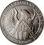 USA 50 Dollars (Eagle) UNITED STATES OF AMERICA W $50 .9995 PLATINUM 1/2 OZ. coin reverse
