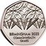 UK 50 Pence (Birmingham Commonwealth Games) N P BIRMINGHAM 2022 COMMONWEALTH GAMES coin reverse