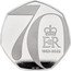 UK 50 Pence Elizabeth II- 70 2022 Proof 70 EIIR 1952-2022 AR DO coin reverse