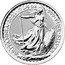 UK 50 Pence (Elizabeth II (Britannia)) BRITANNIA 2021 1/4 OZ 999 FINE SILVER NATHAN coin reverse