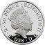 UK 50 Pence Elizabeth II Falcon of the Plantagenets 2021  Proof ELIZABETH II D G REG F D 50 PENCE J.C coin obverse