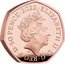 UK 50 Pence (Elizabeth II) ELIZABETH II D G REG F D 50 PENCE 2022 J C coin obverse