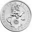 UK 50 Pence Elizabeth II White Lion of Mortimer 2021  Reverse Frosted Proof 2021 JC WHITE LION OF MORTIMER coin reverse