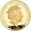 UK 500 Pounds Elizabeth II Gothic Crown Quartered Arms- Piedfort 2021  Proof ELIZABETH II D G REG F D 500 POUNDS 2021 J.C coin obverse