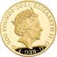 UK 500 Pounds (Elizabeth II Prince Philip - Piedfort) ELIZABETH II D G REG F D 500 POUNDS 2021 J.C coin obverse