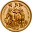UK 500 Pounds (Elizabeth II Three Graces -Piedfort) FOEDUS INVIOLABILE coin reverse