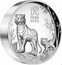 Australia 8 Dollars Year of the Tiger 2022 P TIGER 2022 P JM coin reverse