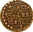 Netherlands ½ Duit (Moneta Eccles) .1.6. MONETA ECCLES: ELBORG .1.S. coin reverse