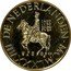 Netherlands ECU Charlemagne MCMLXXXVIII (1988)M Prooflike X# 14 DE NEDERLANDEN MCMLXXXVIII coin obverse