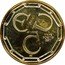 Netherlands ECU Charlemagne MCMLXXXVIII (1988)M Prooflike X# 14 ECU 1/2 OZ YNVS PORTIS EST coin reverse