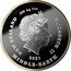 New Zealand One Dollar 20th Anniv Lord of The Rings 2021 IRB 2021 ELIZABETH II NEW ZEALAND .999 AG 1 OZ. MIDDLE - EARTH coin obverse