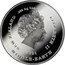 New Zealand One Dollar 20th Anniv Lord of The Rings - A Shadow in the East - Saruman 2021 IRB 2021 ELIZABETH II NEW ZEALAND .999 AG 1 OZ MIDDLE - EARTH coin obverse