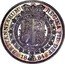 UK 1/2 Crown (Victoria - Pattern) BRITANNIARUM REGINA FID DEF 1884 3 HONI SOIT QUI MAL Y PENSE coin reverse