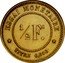 Belgium 1/2 Franc (Leopold I Pattern) ESSAI MONETAIRE 1/2 FC. TITRE 0,850 coin reverse