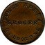 Australia 1/2 Penny (Nokes Seated Britannia) JAMES NOKES GROCER MELBOURNE coin obverse