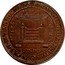 UK 1/2 Penny Louis XVI & M. Antoinette ND (1795)  NO 123 HIGH HOLBORN LONDON PAYABLE AT SKIDMORES FURNISHING REPOSITORY coin reverse