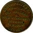 Australia 1/2 Penny Smith Peate & Co 1836 SMITH PEATE & CO GROCERS TEA DEALERS & WINE MERCHANTS 258 & 260 GEORGE ST SYDNEY coin obverse