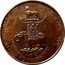 UK 1/2 Penny Warwickshire 1797  THE ARMS OF COVENTRY P.KEMPSON FECIT. 17 97 coin reverse
