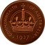 Australia 1 Crown (Edward VIII) COMMONWEALTH OF AUSTRALIA 1937 coin reverse