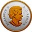 Canada 1 Dollar Alexander Graham Bell. Gilded 2022 Only in set ELIZABETH II D G REGINA coin obverse