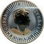 Australia 1 Dollar (Australia Kangaroo Golden Ring limited edition 105 of 500 Commemorative) ELIZABETH II AUSTRALIA 1 DOLLAR coin obverse