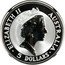 Australia 5 Dollars Australian Kookaburra black core No data ELITHABETH II AUSTRALIA 5 DOLLARS coin obverse