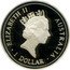 Australia 1 Dollar Elizabeth II - Kookaburra 1995  ELIZABETH II AUSTRALIA 1 DOLLAR coin obverse