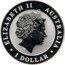 Australia 1 Dollar Elizabeth II -Australian Kookaburra (Colored) 2014 ELIZABETH II AUSTRALIA 1 DOLLAR coin obverse