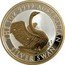 Australia 1 Dollar Elizabeth II - Swan 2020  Proof - Gilded THE 1OZ 9999 AUSTRALIAN P JM SILVER SWAN coin reverse