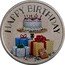 Australia 1 Dollar (Elizabeth II - Happy Birthday) HAPPY BIRTHDAY P JM coin reverse