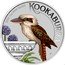 Australia 1 Dollar Elizabeth II - Kookaburra. Coloured 2022 P NM P KOOKABURRA 2022 1OZ 9999 SILVER coin reverse