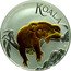 Australia 1 Dollar Koala on a branch 2022 KOALA 2022 1 OZ 9999 SILVER P coin reverse