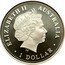 Australia 1 Dollar (Lunar year of goat) KM# 333 ELIZABETH II AUSTRALIA 1 DOLLAR coin obverse