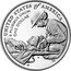 USA One Dollar National Purple Heart Hall of Honor -Colorized 2022 W UNITED STATES OF AMERICA E PLURIBUS UNUM ONE DOLLAR coin obverse