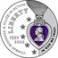 USA One Dollar National Purple Heart Hall of Honor -Colorized 2022 W COMBAT WOUNDED & KILLED IN ACTION LIBERTY 1932 2022 IN GOD WE TRUST coin reverse