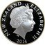 New Zealand 1 Dollar The Battle of the Five Armies 2014  Proof NEW ZEALAND ELIZABETH II IRB 2014 coin obverse