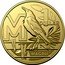 Australia 1 Dollar (The Great Aussie Coin Hunt 3 - Letter M) M 1 DOLLAR MAGPIE coin reverse