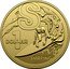 Australia 1 Dollar (The Great Aussie Coin Hunt 3 - Letter S) S 1 DOLLAR SURFING coin reverse