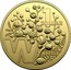 Australia 1 Dollar (The Great Aussie Coin Hunt 3 - Letter W) 1 DOLLAR W WATTLE coin reverse