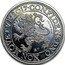 Netherlands 1 Ducat (Lion Dollar Restrike) CONFIDENS DNO 999 NON MOVETVR 2017 1 OZ FINE SILVER coin obverse