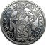 Netherlands 1 Ducat (Lion Dollar Restrike) MO ARG PRO CONFOE BEL TRA coin reverse