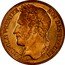 Belgium 1 Franc Leopold I Pattern 1833  LEOPOLD PREMIER ROI DES BELGES BRAEMT F. coin obverse