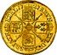 UK 1 Guinea (George I Pattern) KM# Pn34 BRVN ET L DVX S R I A TH ET EL 17 27 coin reverse