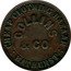 Australia 1 Penny (Bathurst) CHEAP CLOTHING BAZAAR COLLINS & CO BATHURST coin obverse