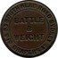 Australia 1 Penny (Battle & Weight) BATTLE & WEIGHT 81 & 83 SOUTH HEAD ROAD SYDNEY DRAPERS & C coin obverse