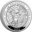 UK 1 Pound The Britannia 2022 2022 in set 1/2 OZ 999 BRITANNIA FINE SILVER 2022 coin reverse