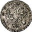 Russia 1 Rouble Pyotr I Mule 1723  1721 МОНЕТА НОВАѦ ЦЕНА РꙊБЛЬ ҂А Ѱ КА coin obverse