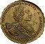 Russia 1 Rouble Pyotr I Pattern 1723  ПЕТРЬ А ИМПЕРАТОРЬ І САМОДЕРЖЕЦЬ ВСЕРОССИІСКИІ ОК coin obverse