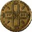 Russia 1 Rouble Pyotr I Pattern 1723  МОНЕТА НОВАѦ ЦЕНА РƔБЛЬ 17 23 coin reverse