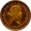 UK 1 Sovereign (Elizabeth II - Pattern) KM# Pn136 ELIZABETH II DEI GRA: BRITT: OMN: REGINA F: D: M.G. coin obverse